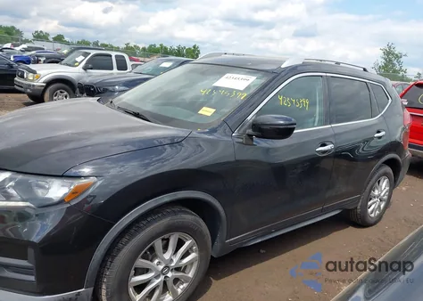 2017 Nissan Rogue Sv из США, поврежденный, VIN KNMAT2MV3HP557601